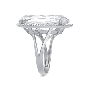 14k White Gold, Diamond, Perfect Round, Ring