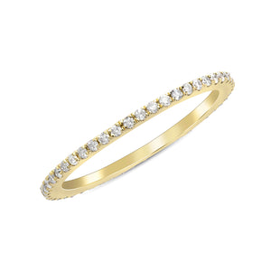 14k Yellow Gold, Diamond, Elegant,Ring