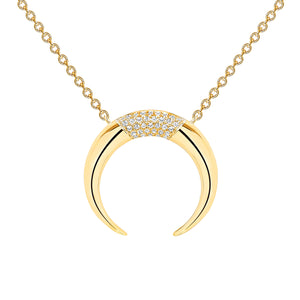 Diamond necklace 14k