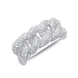 Diamond chain ring 14 k