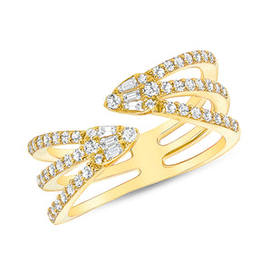 Diamond fashion ring 14k