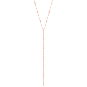 Diamond V-shape, Necklace 14k